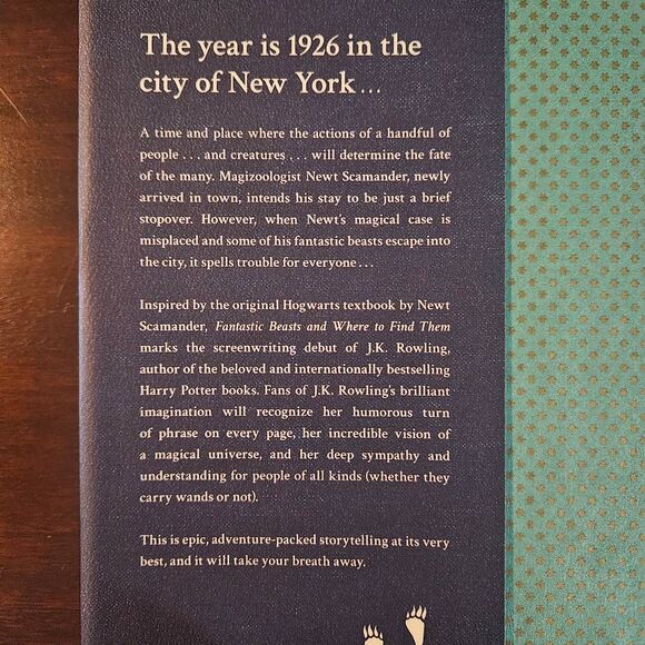 4 for $50 🎃 Fantastic Beasts and Where to Find Them The Original Screenplay - Picture 2 of 5